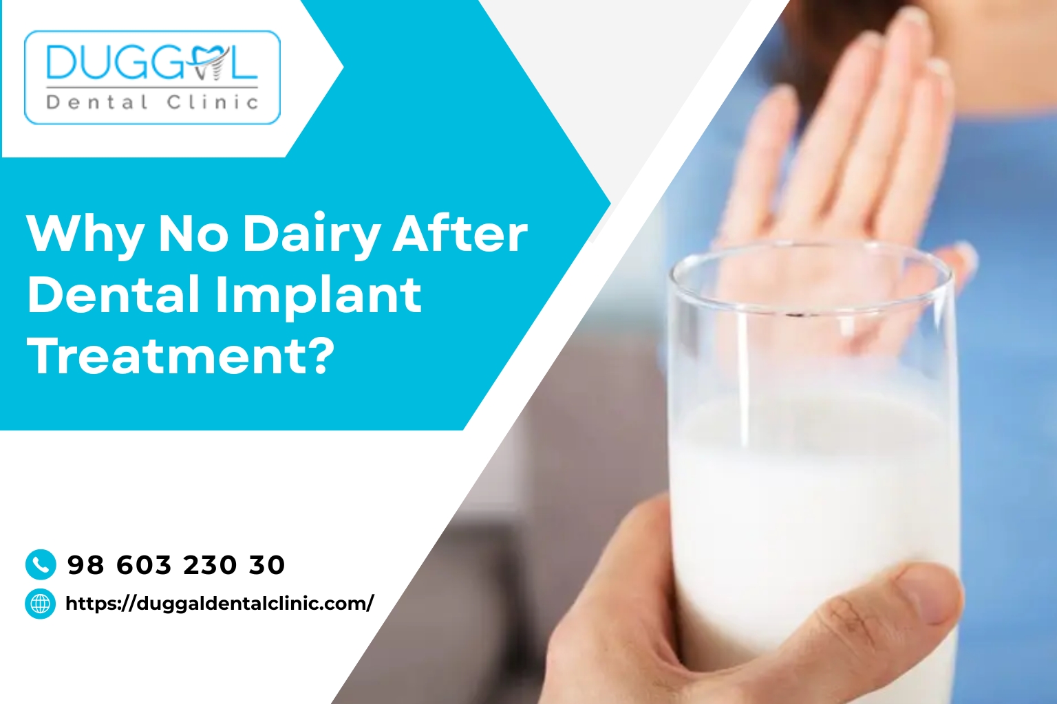 Why No Dairy After Dental Implant Treatment?